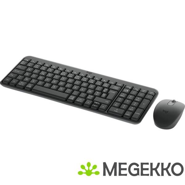 Grote foto logitech mk250 compact bluetooth wireless combo azerty fr computers en software overige computers en software