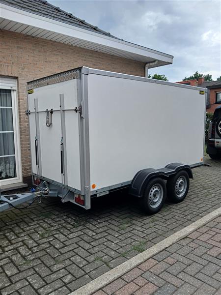 Grote foto aanhangwagen met valdeur auto diversen aanhangers