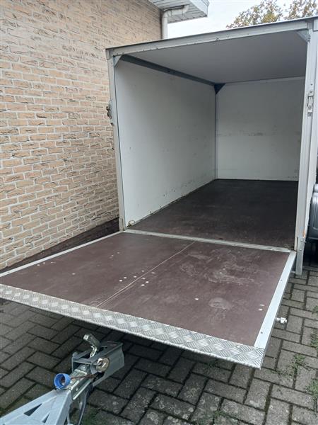 Grote foto aanhangwagen met valdeur auto diversen aanhangers