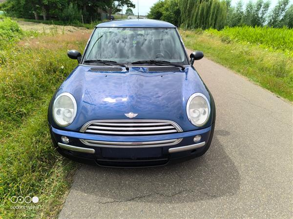 Grote foto mini one d 2006 blauw handgeschakeld auto mini