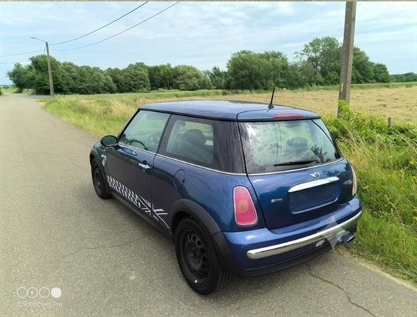 Grote foto mini one d 2006 blauw handgeschakeld auto mini