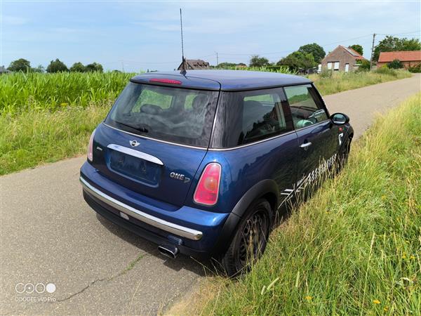 Grote foto mini one d 2006 blauw handgeschakeld auto mini