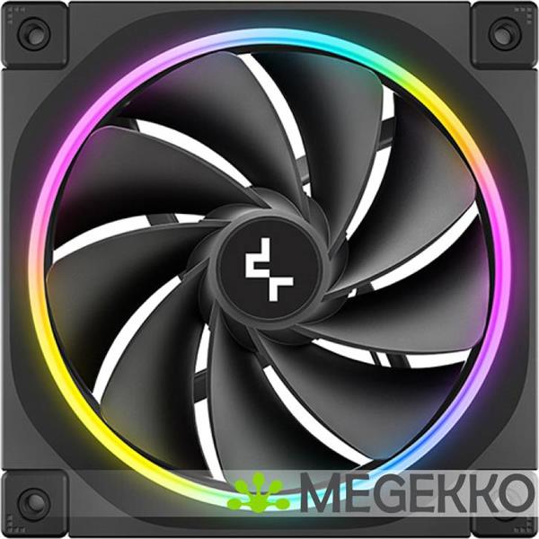 Grote foto deepcool fl12r 3 in 1 black computers en software behuizingen en kasten