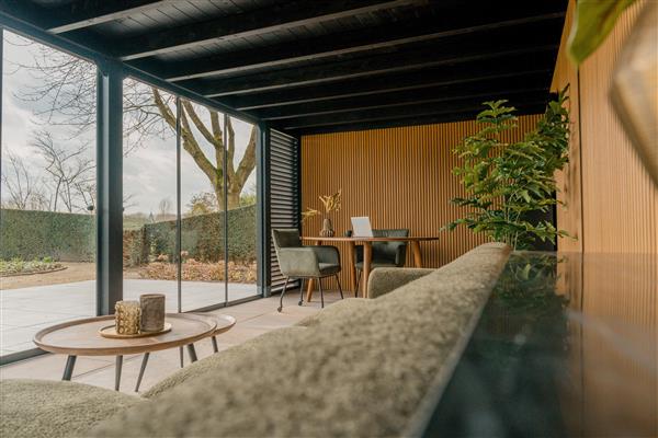 Grote foto maatwerk douglas houten bijgebouwen tuinhuisjes tuin en terras tuinhuisjes en blokhutten
