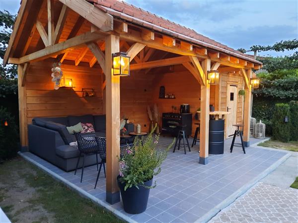 Grote foto maatwerk douglas houten bijgebouwen tuinhuisjes tuin en terras tuinhuisjes en blokhutten
