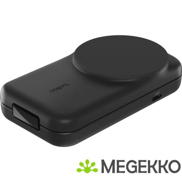 Grote foto belkin ultracharge 25w qi2 2in1 magnetic charger plus usb c eu black square binnen computers en software overige