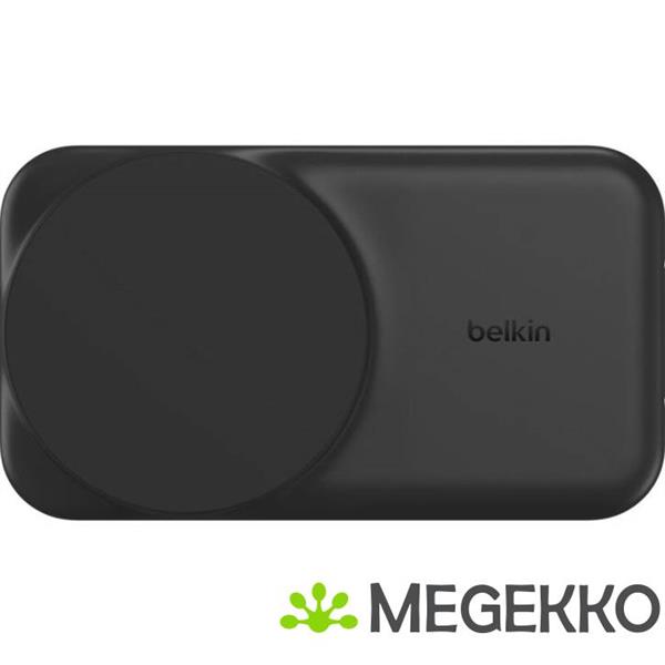 Grote foto belkin ultracharge 25w qi2 2in1 magnetic charger plus usb c eu black square binnen computers en software overige