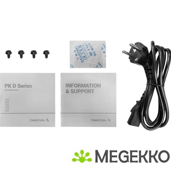 Grote foto deepcool gamerstorm pk650d 650w 80 bronze power supply unit computers en software overige