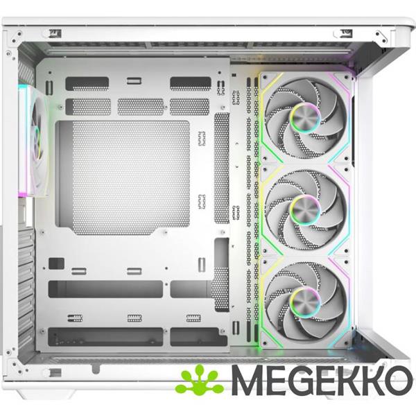 Grote foto cooler master elite 600 white 4 fan version computers en software behuizingen en kasten