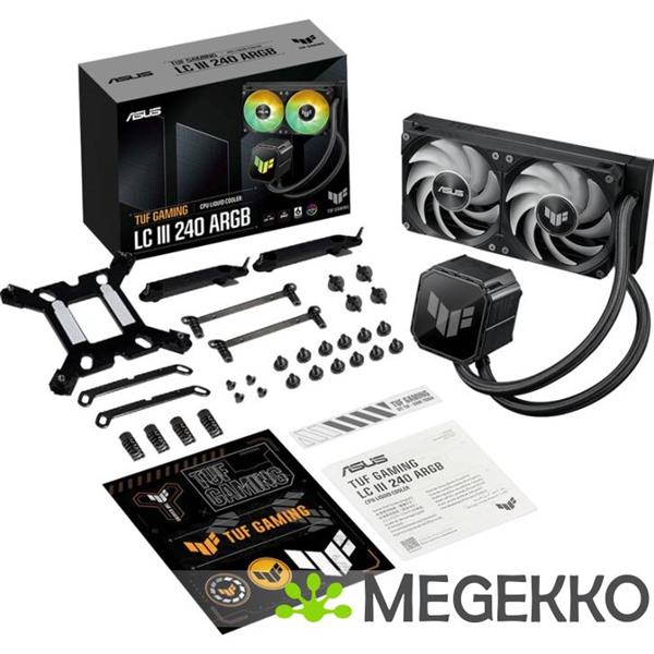 Grote foto asus tuf gaming lc iii 240 argb computers en software behuizingen en kasten