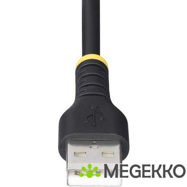 Grote foto startech.com 1m robuuste usb multi oplaadkabel usb naar lightning micro usb type c apple mfi gecer computers en software overige