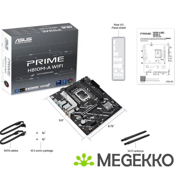 Grote foto asus prime h810m a wifi computers en software moederborden