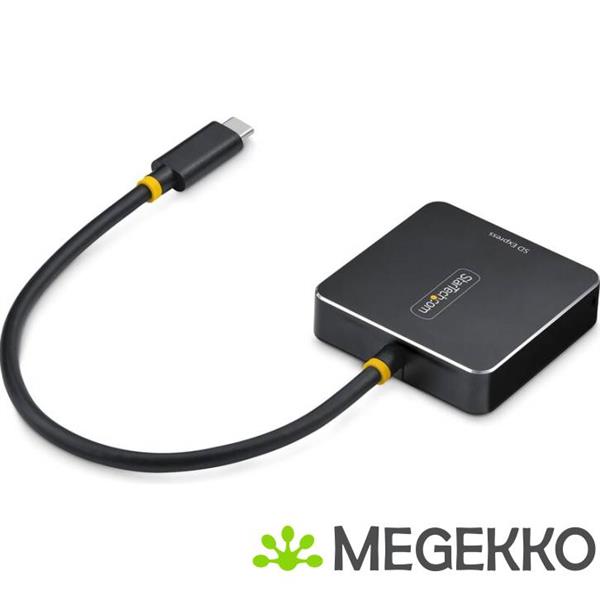 Grote foto startech.com usb c sd express kaartlezer usb 10gbps draagbare memory card reader usb type c naar computers en software overige computers en software