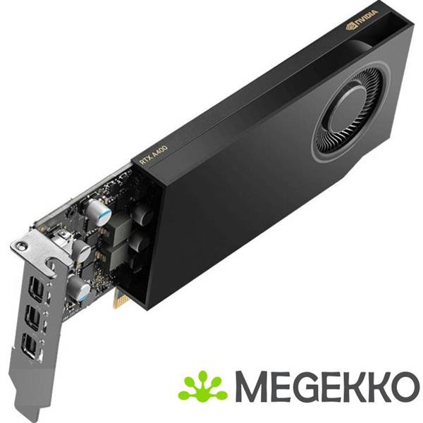 Grote foto pny nvidia rtx a400 4gb vcnrtxa400 sb computers en software videokaarten