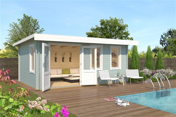 Grote foto nieuw modern blokhut baruda 53 tuin en terras tuinhuisjes en blokhutten