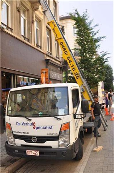 Grote foto verhuislift te huur in antwerpen en omstreken doe het zelf en verbouw trappen en liften