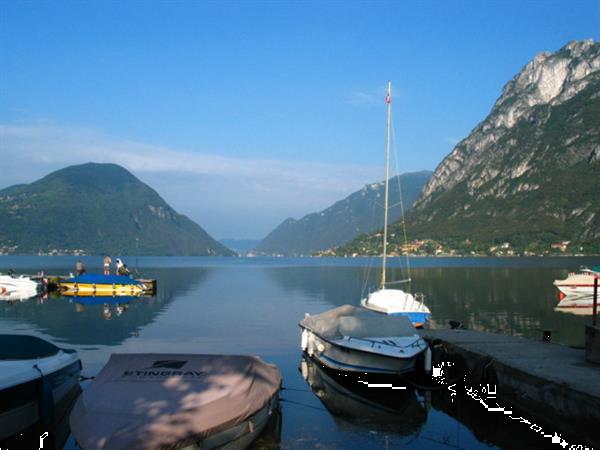 Grote foto prive chalet luganomeer in porlezza italie vakantie italie