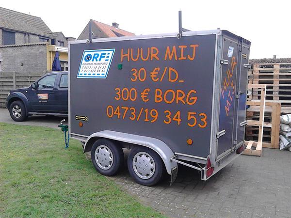 Grote foto aanhangewagen te huur auto diversen aanhangers