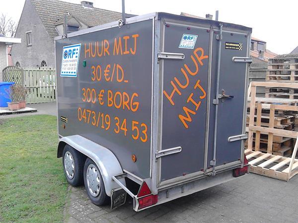 Grote foto aanhangewagen te huur auto diversen aanhangers