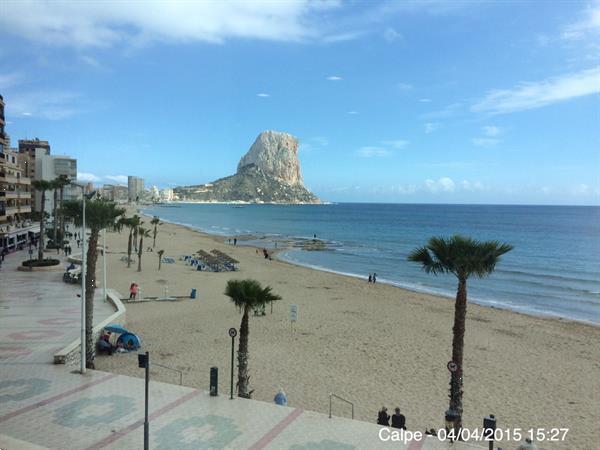 Grote foto spanje calpe appartement op de zeedijk vakantie spanje