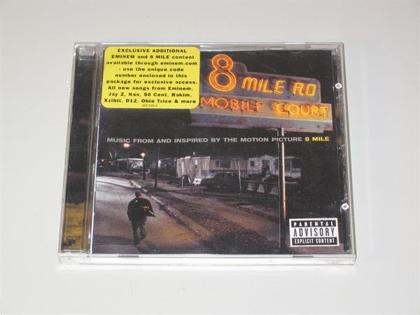 Grote foto cd eminem 8 mile music from and inspired by cd en dvd hiphop en rap