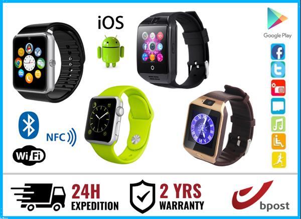 Grote foto smart watches ios android horloges telecommunicatie smartwatches