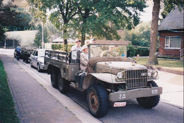 Grote foto oorlogs voertuig ww62 auto dodge