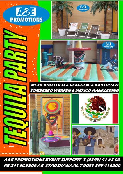 Grote foto tequila party verhuur mexico spelen limburg diensten en vakmensen themafeestjes