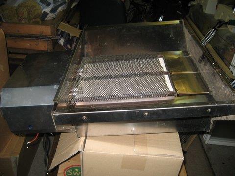 Grote foto brander stookolie blauwe vlam doe het zelf en verbouw verwarming radiatoren