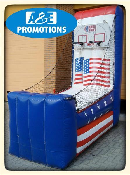 Grote foto usa basketbal spel verhuur fun box arena brugge sport en fitness overige sport en fitness