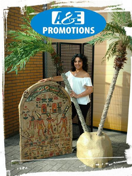 Grote foto kunstpalmbomen verhuur egyptische props gent diensten en vakmensen algemeen