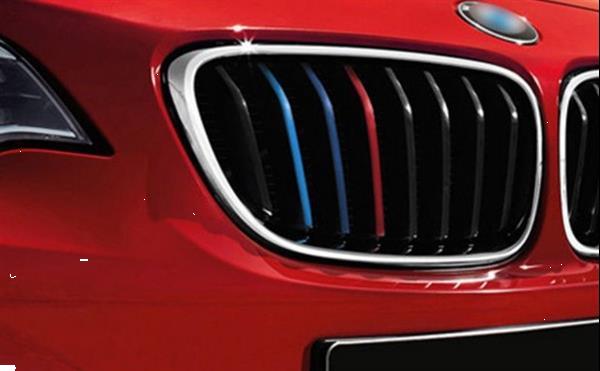 Grote foto grille sticker 3 kleuren mpower voor m bmw grill auto diversen stickers