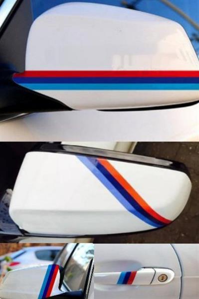 Grote foto grille sticker 3 kleuren mpower voor m bmw grill auto diversen stickers