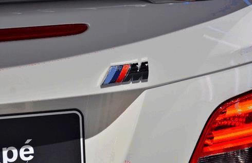Grote foto mtech embleem bmw m motorsport logo 3d badge m auto onderdelen tuning en styling