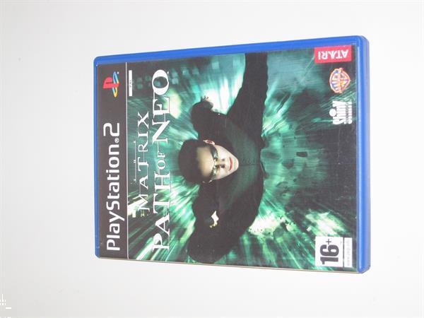 Grote foto the matrix path of neo ps2 spelcomputers games playstation 2