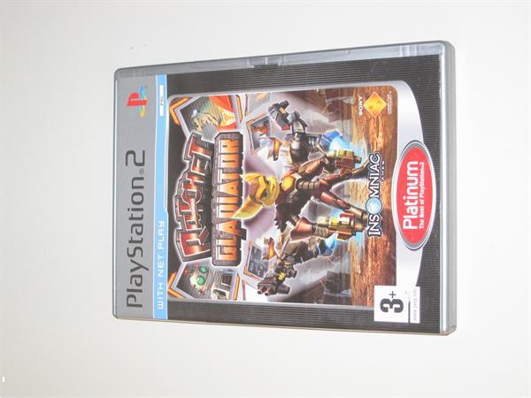 Grote foto ratchet gladiator platinum ps2 spelcomputers games playstation 2