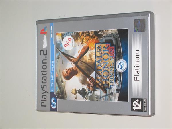 Grote foto medal of honor rising sun platinum ps2 spelcomputers games playstation 2
