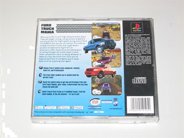 Grote foto ford truck mania ps1 spelcomputers games playstation
