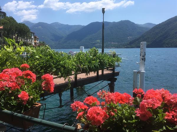 Grote foto italie prachtige chalets aan het luganomeer vakantie italie