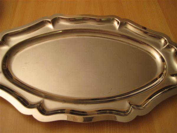 Grote foto inox serveerschalen 18 10 huis en inrichting servies
