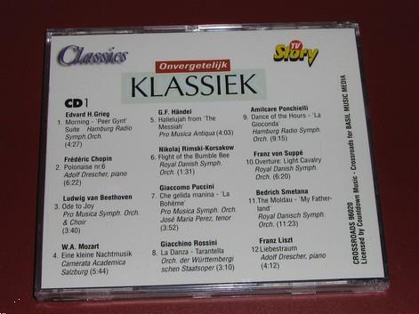 Grote foto cd onvergetelijk klassiek originele cd muziek en instrumenten cds minidisks cassettes