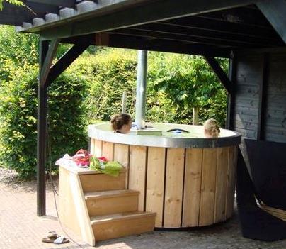 Grote foto lounge bath aluminium hottub hot tub jacuzzi tuin en terras zwembaden en spa