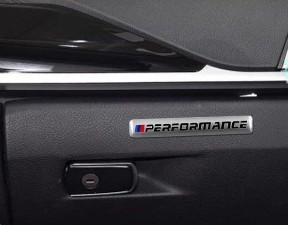 Grote foto m performance badge embleem bmw mperformance logo auto diversen tuning en styling