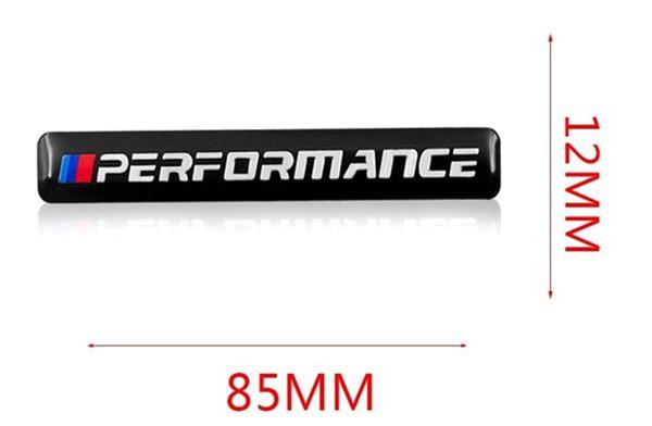 Grote foto m performance badge embleem bmw mperformance logo auto diversen tuning en styling