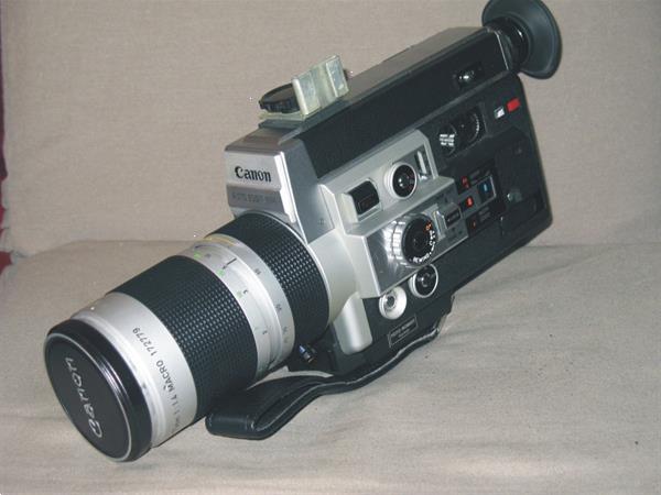 Grote foto camera voor super 8 audio tv en foto videocamera analoog