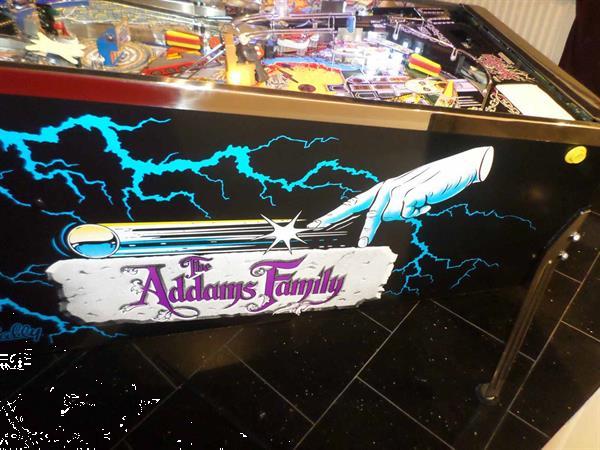 Grote foto hersteld 1992 the addams family pinball flipper spelcomputers games sega