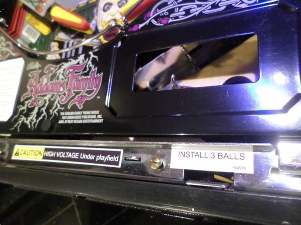 Grote foto hersteld 1992 the addams family pinball flipper spelcomputers games sega