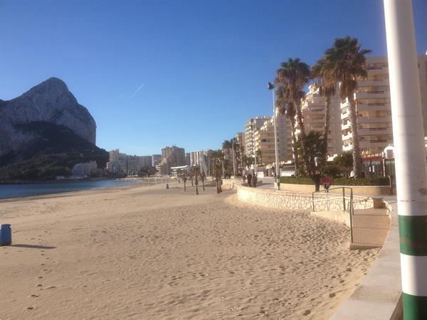 Grote foto calpe app op levantestrand max 6 pers vakantie spaanse kust