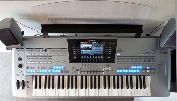Grote foto yamaha tyros 5 met 61 toetsen muziek en instrumenten keyboards