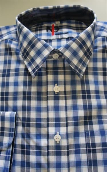 Grote foto overhemden met makkelijke klittenbandsluiting kleding heren overhemden